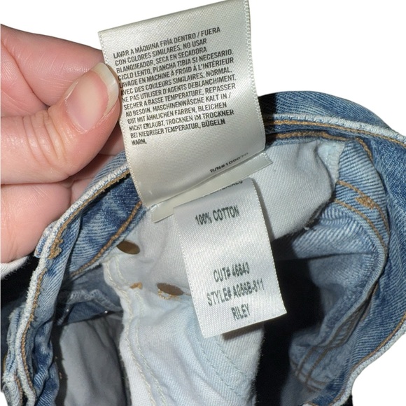 Agolde - Riley High Rise crop - Picture 11 of 11